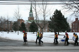 StFX AUT members bundled up