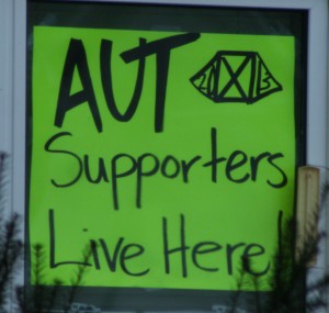 AUT supporters live here
